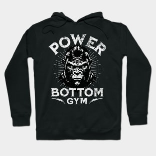 Power Bottom Gym Wear Hoodie